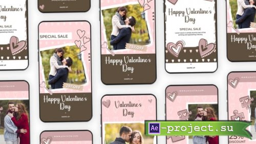 Videohive - Valentines Day Instagram Story - 56301188 - Project for After Effects