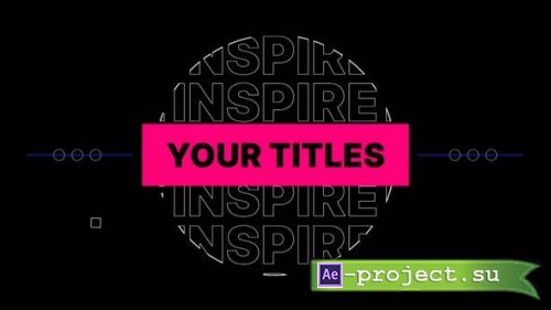 Videohive - Text Box Titles - 56304011 - Project for After Effects