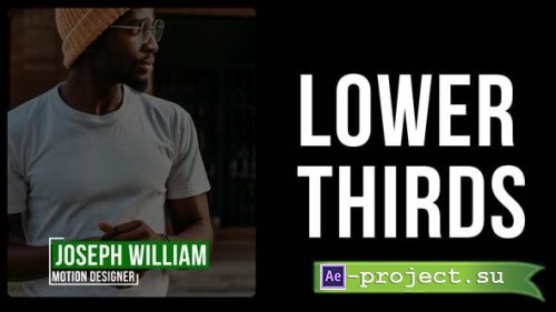 Videohive - Lower Thirds | AE | - 56316770 - Project for After Effects