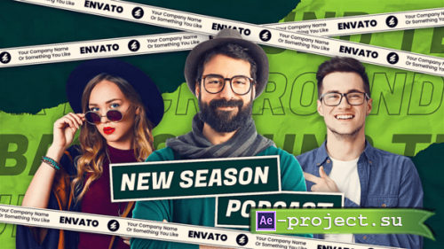 Videohive - YouTube Podcast Intro | Vlog Opener - 55989747 - Project for After Effects