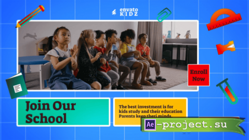 Videohive - Kids Education Promo | Back To School - 56332227 - Project for After Effects