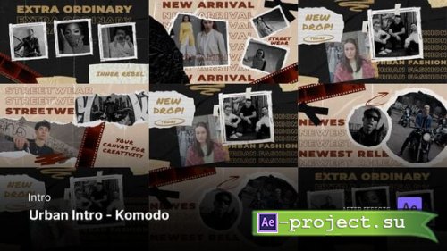 Videohive - Intro/Opening - Urban Intro Komodo After Effects Project Files - 56225932