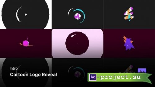 Videohive - Intro/Opening - Cartoon Logo Reveal After Effects Project Files - 56233810