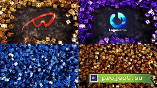 Videohive - Luxury Gambling Dices Unveil - 56332785 - Project for After Effects