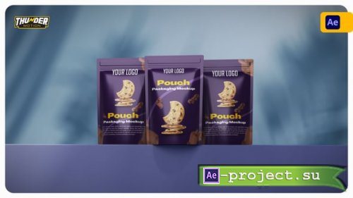 Videohive - 3D Pouch Packaging Mockup - 56346149 - Project for After Effects