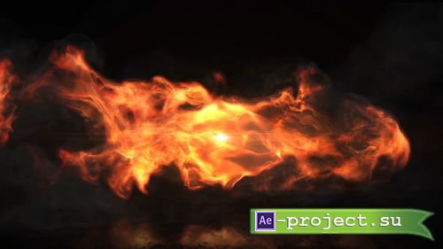 Videohive - Fire Logo Reveal - 56326089 - Project for After Effects