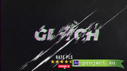 Videohive - Modern Glitch Logo - 56345242 - Project for After Effects