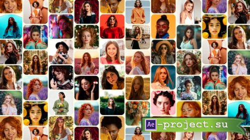 Videohive - Mosaic Intro - 56351313 - Project for After Effects