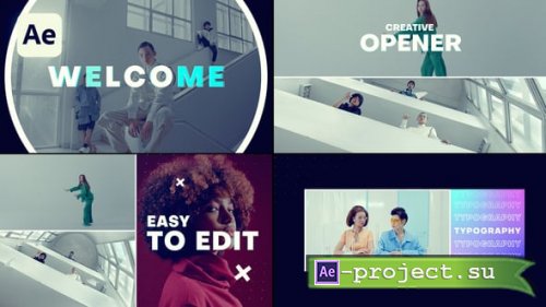 Videohive - Opener - Creative Opener - 56354681 - Project for After Effects