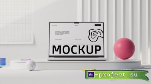 Videohive - Laptop Mockup - 55905705 - Project for After Effects