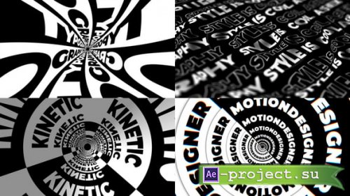 Videohive - Kinetic Typography | AE - 56242419 - Project for After Effects