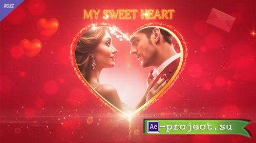Videohive - Valentine Lovely Heart Opener Photo Reveal - 56402652 - Project for After Effects