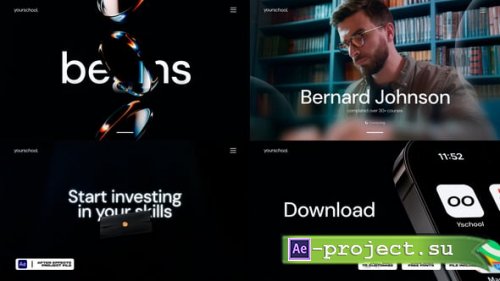 Videohive - Minimalistic Educational Promo - 56386319 - Project for After Effects