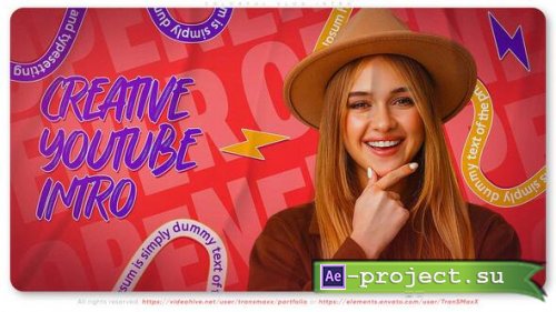 Videohive - Colorful Vlog Intro - 56459971 - Project for After Effects