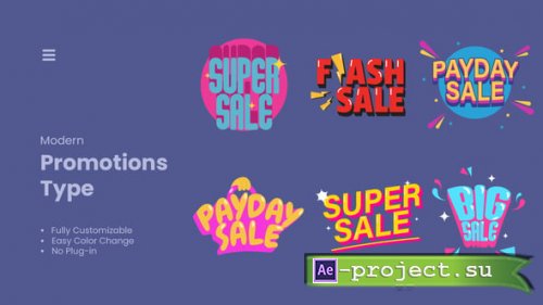 Videohive - Sale Labels & Badges - 56438403 - Project for After Effects