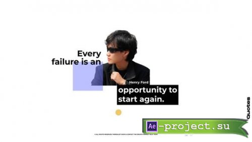 Videohive - Quotes | AE - 56449869 - Project for After Effects