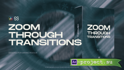 Videohive - Zoom Through Transitions for DaVinci Resolve - 56481399