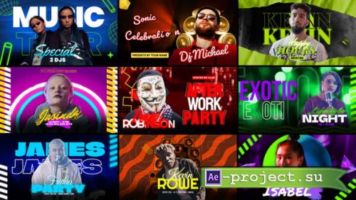 Videohive - Music Freeze Frame - 56528504 - Project for After Effects