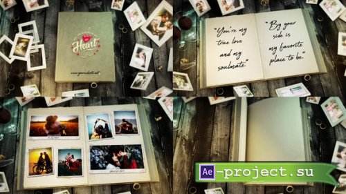 Videohive - Romantic Book Unveil - 56490137 - Project for After Effects