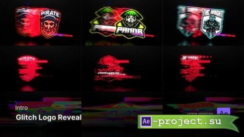 Videohive - Intro/Opening - Glitch Logo Reveal After Effects Project Files - 56547907 - Project for After Effects