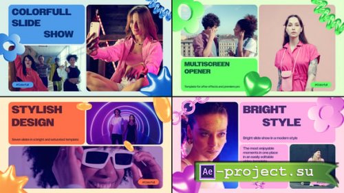 Videohive - Multiscreen Slideshow - 56536541 - Project for After Effects