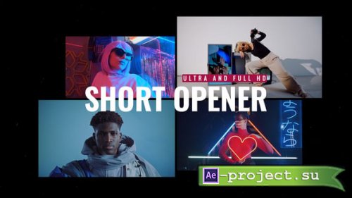 Videohive - Short Opener - 56550134 - Project for After Effects