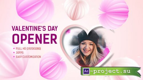 Videohive - Valentine's Day Opener - 56559715 - Project for After Effects