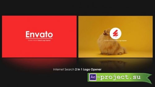 Videohive - Internet Search Logo - 56560671 - Project for After Effects