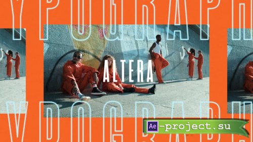 Videohive - Altera - Typographic Promo - 56618692 - Project for After Effects