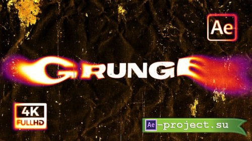 Videohive - Grunge Logo Intro - 56581845 - Project for After Effects