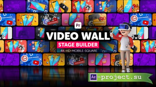 Videohive - Video Wall Stage Builder for Premiere Pro - 34153157 - 56600396