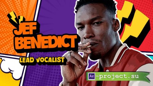 Videohive - Comic Style Freeze Frame Intro - 56505964 - Project for After Effects