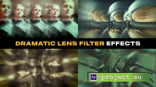 Videohive - Dramatic Lens Filter Effects | After Effects - 56728729 - Project for After Effects