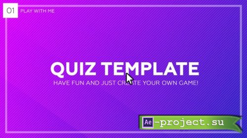 Videohive - Quiz / Trivia Template - 23700432 - Project for After Effects