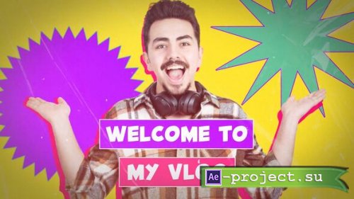 Videohive - YouTube Vlog Intro - 56794578 - Project for After Effects