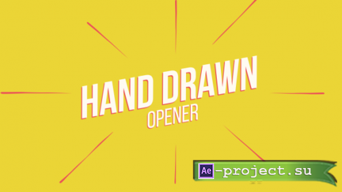 Videohive - Hand Drawn Opener - 19835071 - Project for After Effects