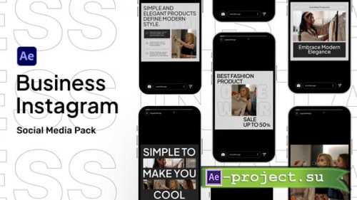 Videohive - Business Instagram Stories - 56877484 - Project for After Effects