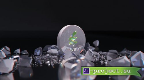 Videohive - Falling Crystall Sphere Logo | AE - 56880004 - Project for After Effects