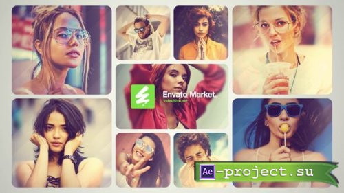 Videohive - Bento Grid Photo Logo - 56880593 - Project for After Effects