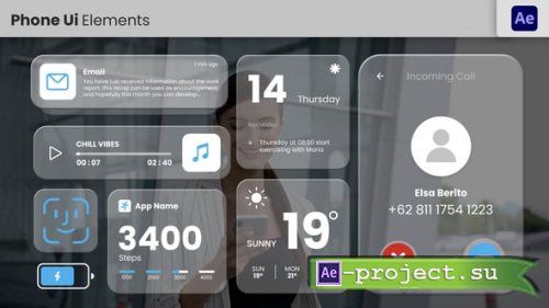 Videohive - Phone Interface - 56895626 - Project for After Effects