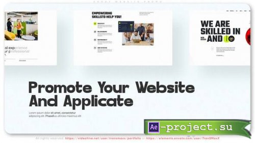 Videohive - Short Website Promo - 56923516 - Project for After Effects