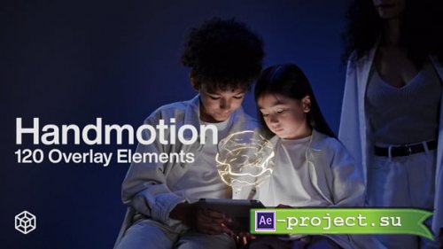 Videohive - Handmotion - 120 Overlay Elements - 56906525 - Project for After Effects