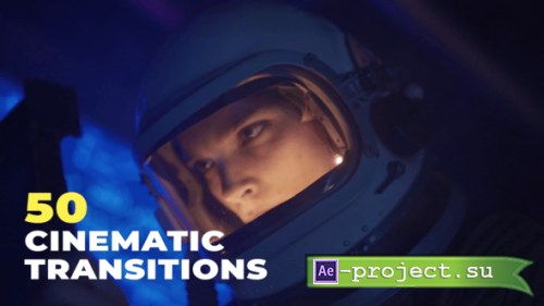 Videohive - Cinematic Transitions - 56930317 - Project for After Effects