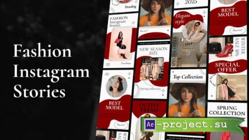 Videohive - Fashion Instagram Stories | AE - 56942098 - Project for After Effects