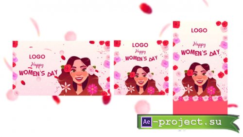Videohive - Women's Day Sale Instagram Stories & Posts Animation Pack - 56925092 - Project for After Effects