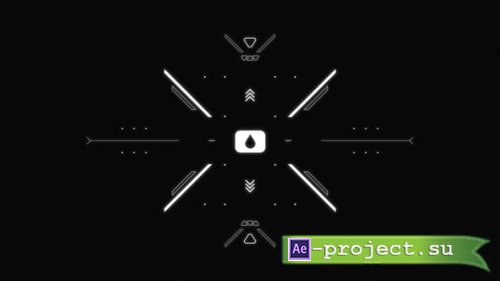 Videohive - Minimal HUD Logo - 56968728 - Project for After Effects