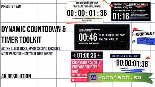 Elegant Countdown Timer Set 3177050 - After Effects Templates