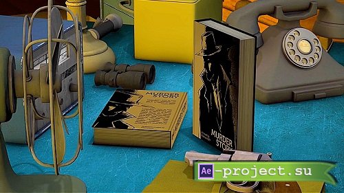 MA Detective Novel Promotion 3069980 - Project for After Effects