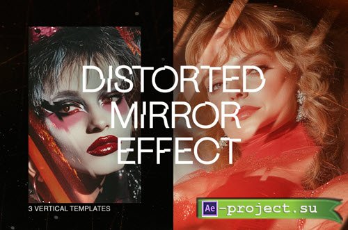 Distorted Mirror Poster Effect