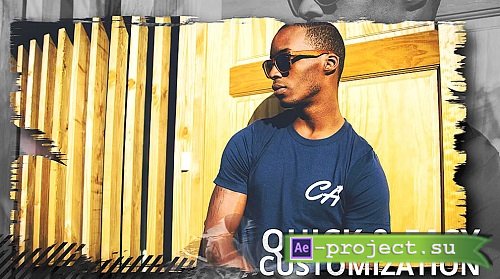 Brush Paint Slideshow 11783820 - Project for After Effects